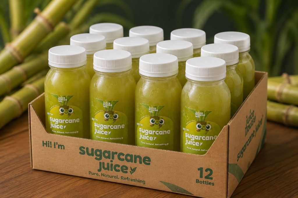Sugarcane Juice with Ginger 12 Bottles Pack