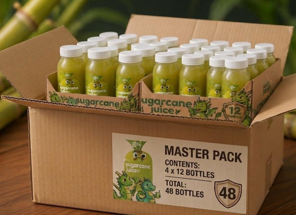 Sugarcane Juice with Lemon Master Pack 48 Bottles